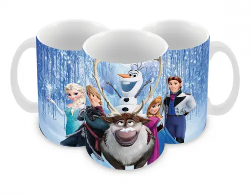 Caneca Polímero Frozen Personalizada