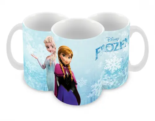 Caneca Polímero Frozen Personalizada