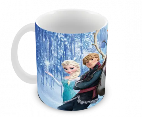 Caneca Polímero Frozen Personalizada