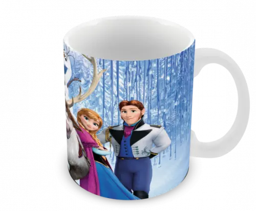 Caneca Polímero Frozen Personalizada