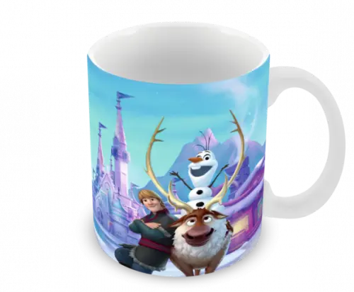 Caneca Polímero Frozen Personalizada