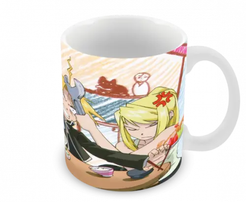 Caneca Polímero Fullmetal Alchemist Personalizada