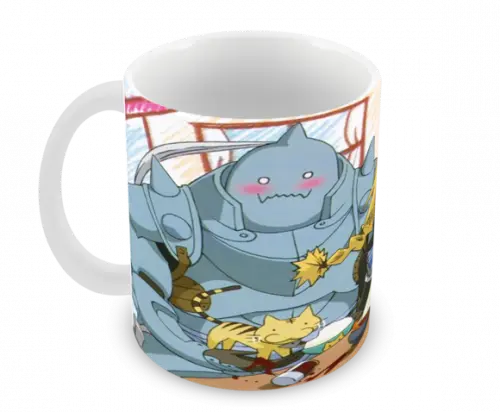 Caneca Polímero Fullmetal Alchemist Personalizada