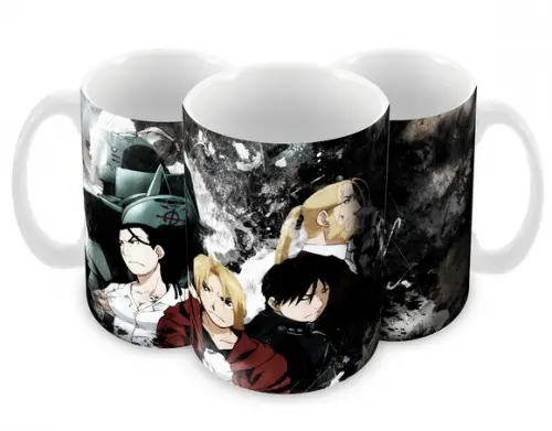 Caneca Polímero Fullmetal Alchemist Personalizada
