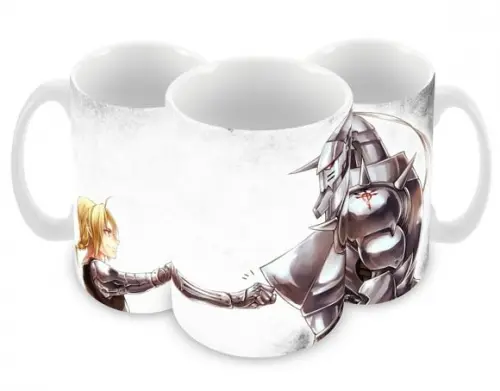 Caneca Polímero Fullmetal Alchemist Personalizada