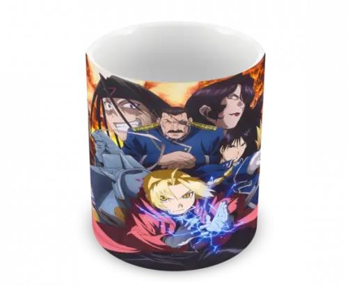 Caneca Polímero Fullmetal Alchemist Personalizada