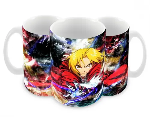 Caneca Polímero Fullmetal Alchemist Personalizada