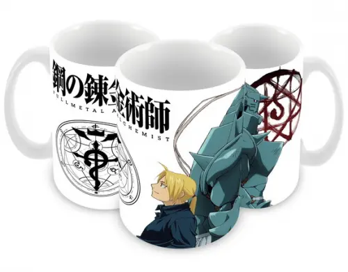 Caneca Polímero Fullmetal Alchemist Personalizada