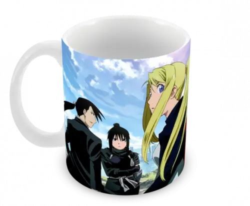 Caneca Polímero Fullmetal Alchemist Personalizada