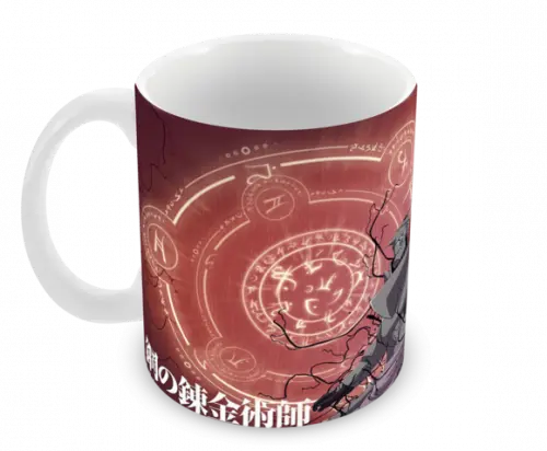 Caneca Polímero Fullmetal Alchemist Personalizada