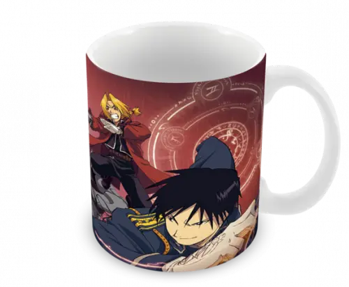 Caneca Polímero Fullmetal Alchemist Personalizada