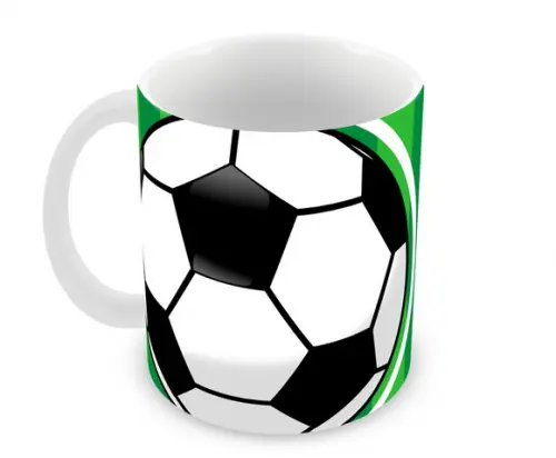 Caneca Polímero Futebol Personalizada