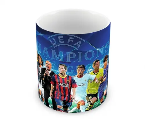 Caneca Polímero Futebol Personalizada