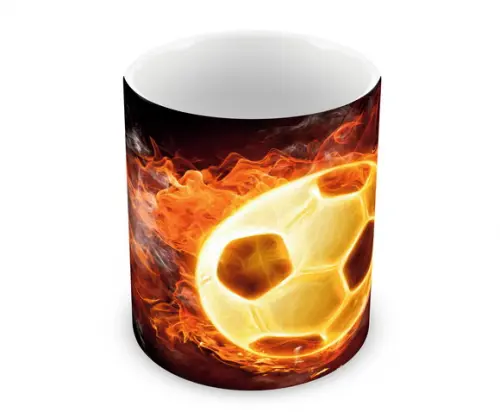 Caneca Polímero Futebol Personalizada