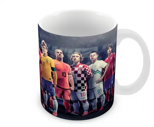 Caneca Polímero Futebol Personalizada