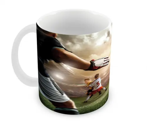 Caneca Polímero Futebol Personalizada