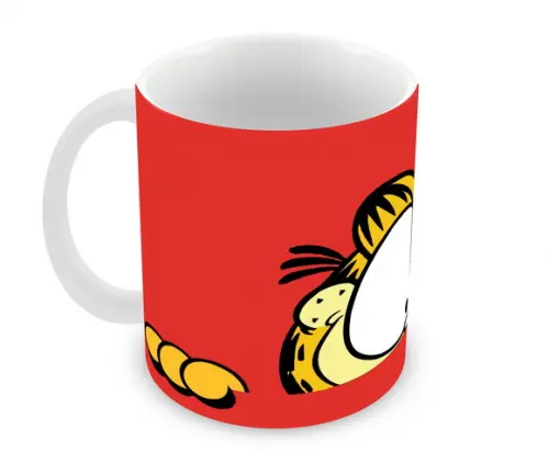 Caneca Polímero Garfield Personalizada