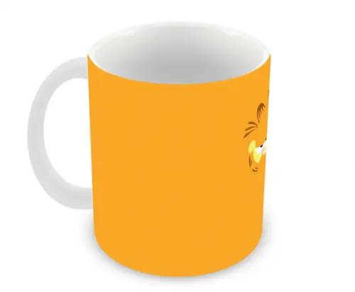 Caneca Polímero Garfield Personalizada