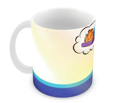 Caneca Polímero Garfield Personalizada