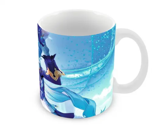 Caneca Polímero Genshin Impact Furina Personalizada