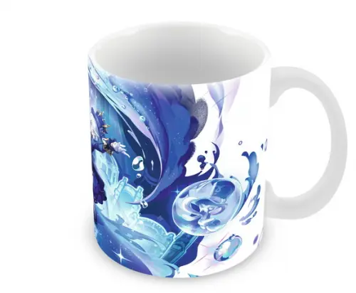 Caneca Polímero Genshin Impact Furina Personalizada