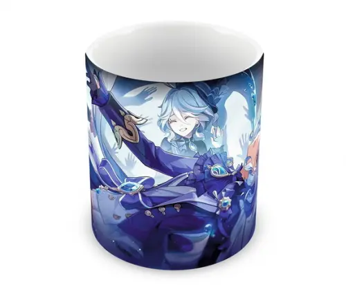Caneca Polímero Genshin Impact Furina Personalizada