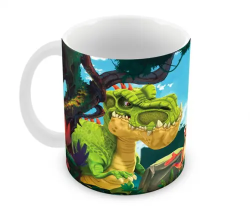 Caneca Polímero Gigantossauro Personalizada