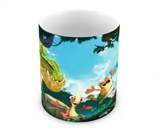Caneca Polímero Gigantossauro Personalizada