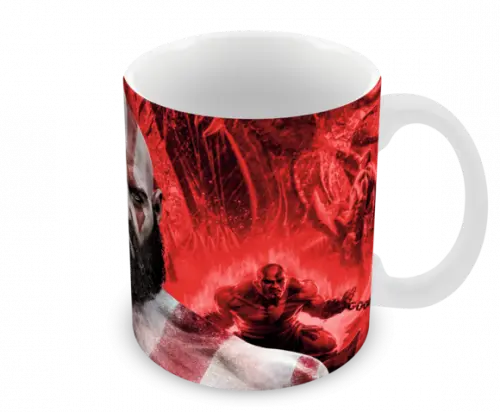 Caneca Polímero God Of War Personalizada