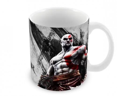 Caneca Polímero God Of War Personalizada