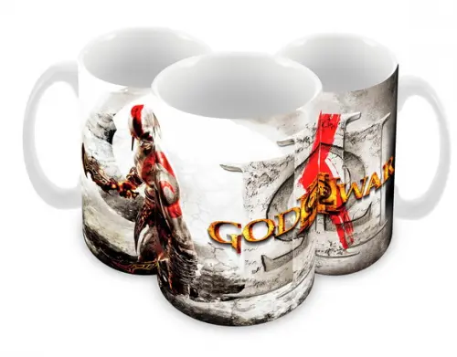 Caneca Polímero God Of War Personalizada