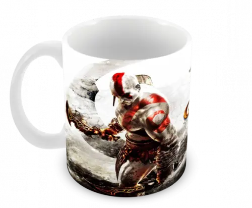 Caneca Polímero God Of War Personalizada