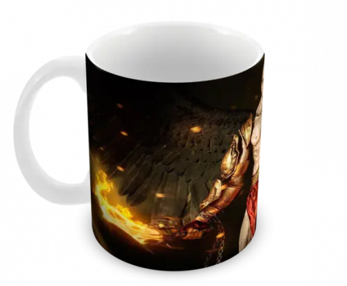 Caneca Polímero God Of War Personalizada