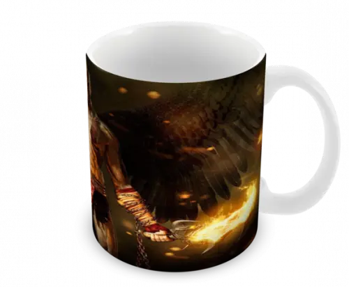Caneca Polímero God Of War Personalizada