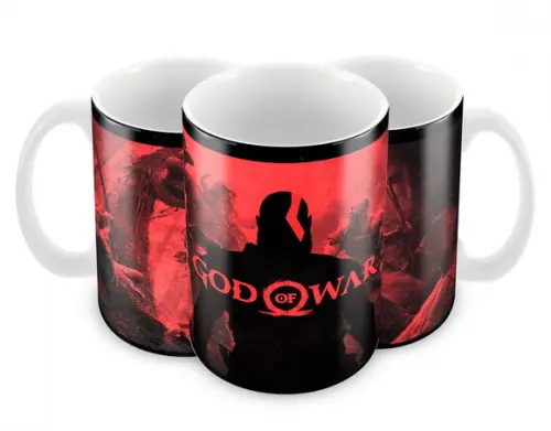 Caneca Polímero God Of War Personalizada