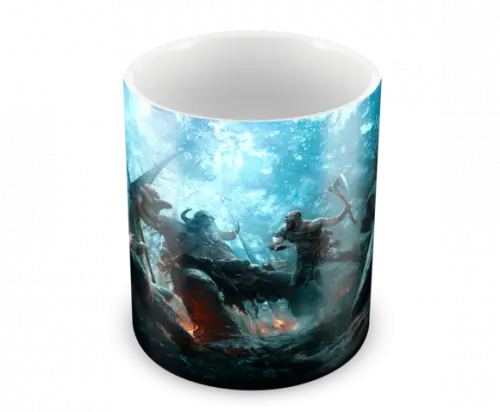Caneca Polímero God Of War Personalizada