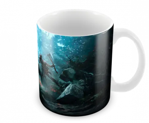 Caneca Polímero God Of War Personalizada