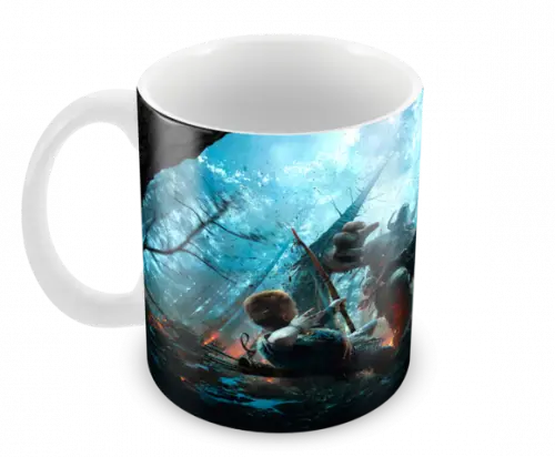 Caneca Polímero God Of War Personalizada