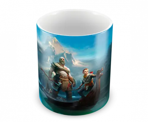 Caneca Polímero God Of War Personalizada