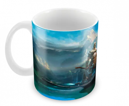 Caneca Polímero God Of War Personalizada