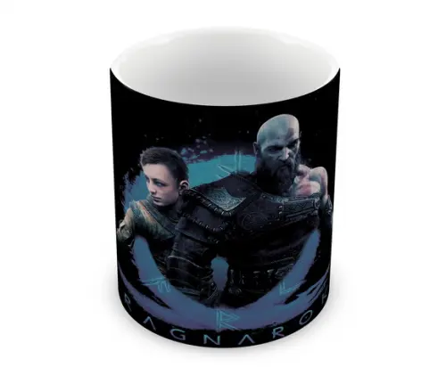 Caneca Polímero God Of War Ragnarok Personalizada