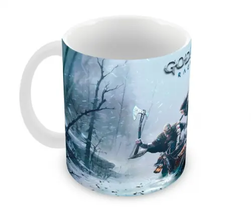 Caneca Polímero God Of War Ragnarok Personalizada