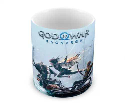 Caneca Polímero God Of War Ragnarok Personalizada