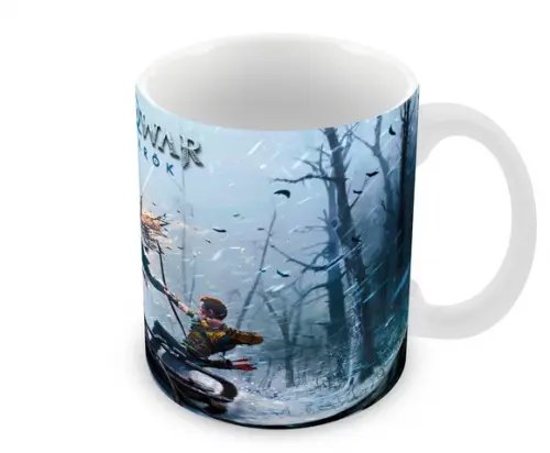 Caneca Polímero God Of War Ragnarok Personalizada
