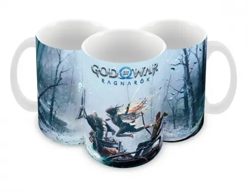 Caneca Polímero God Of War Ragnarok Personalizada