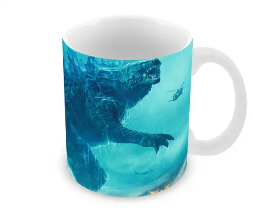 Caneca Polímero Godzilla Personalizada