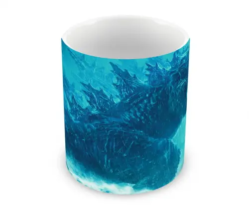 Caneca Polímero Godzilla Personalizada