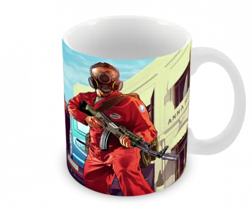 Caneca Polímero Gta V Personalizada