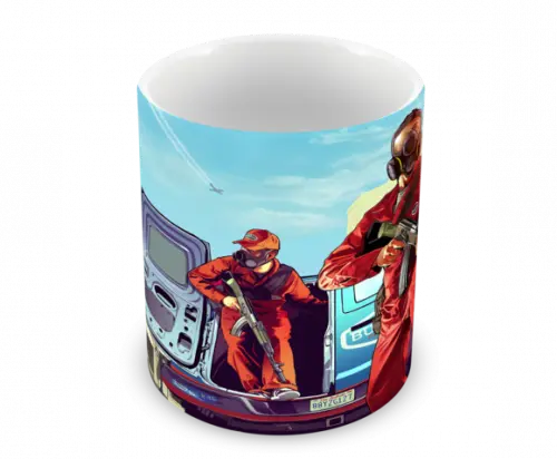 Caneca Polímero Gta V Personalizada