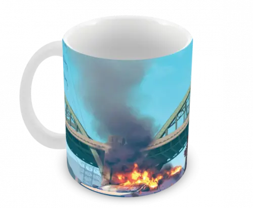 Caneca Polímero Gta V Personalizada